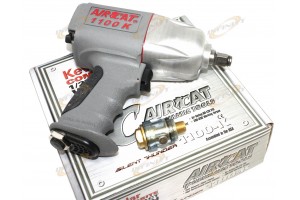 AIRCAT 1100-K 1/2" Twin Clutch Kevlar Composite Air Impact Wrench Gun Mini Oiler